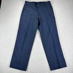Workrite Nomex Work Pants Men 32X28 1/2 Blue Flame Resistant FR Arc Rated USA